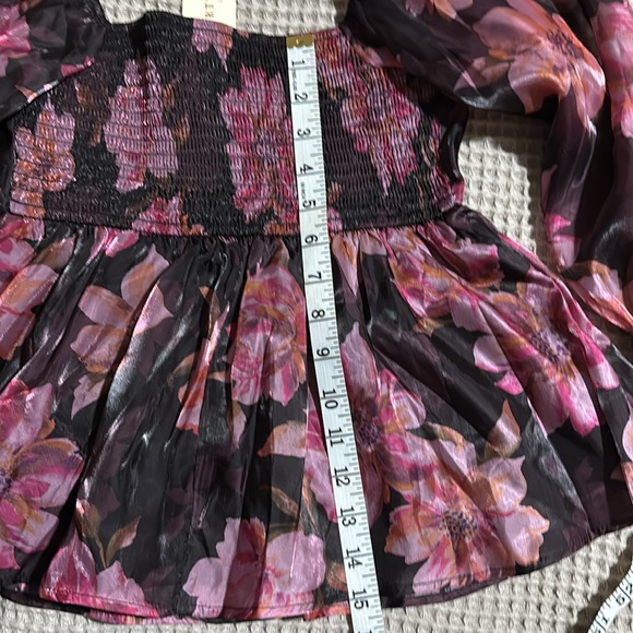 Thirty/Thirty Floral BabyDoll Top Size XS - Picture 7 of 8